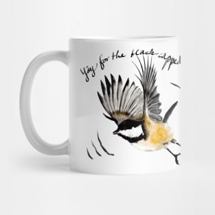 Black-capped chickadee Mug